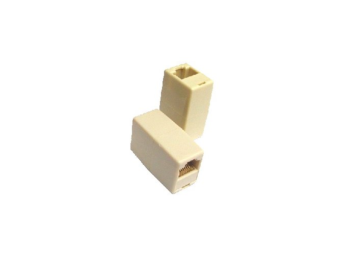 657 1 datacom spojka 2 x rj45 plast utp cat5e