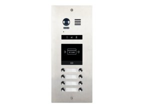 9146 dverni stanice 2 drat d2 8x zvonek dvouradove kamera 170st zapustna montaz rfid 125khz