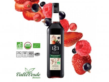 grenadina sirup bio 1883 routin