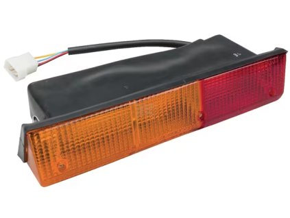 Koncové svetlo ľavé, 305x62 mm, COBO, 02654000