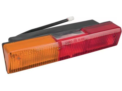 Koncové svetlo ľavé, 305x62 mm, COBO, 02746000