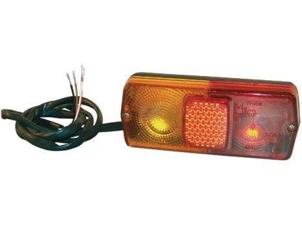 Koncové svetlo, ľavé, 160x67 mm, COBO, 02396000