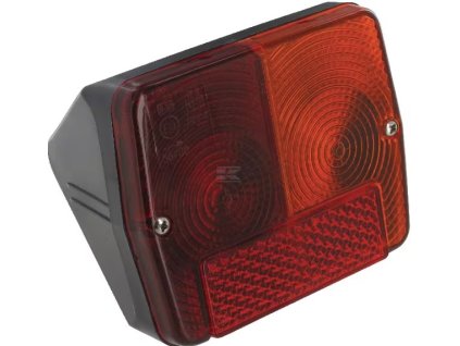 Koncové svetlo, pravé, 125x100 mm, COBO, 02383000