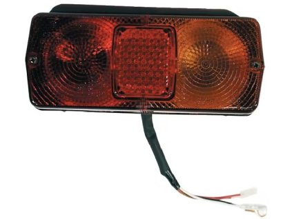 Koncové svetlo, pravé, 184x76 mm, COBO, 02369000