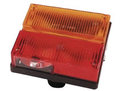 Koncové svetlo, ľavé 188x140 mm COBO, 02284000