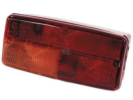 Koncové svetlo, pravé 185x85 mm COBO, 02487000