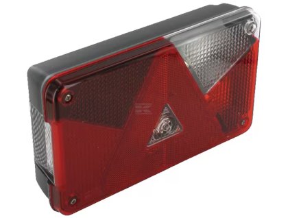 Koncové svetlo P 8-pólové pravé 238x140 mm Aspöck, 248750007