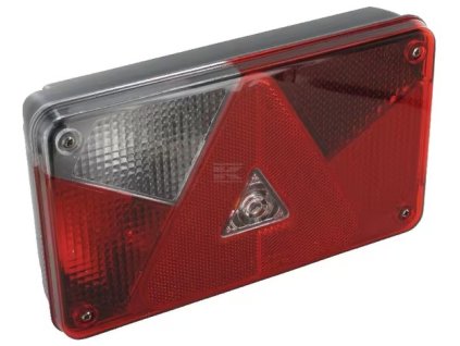 Koncové svetlo,ľavé 238x140 mm Aspöck, 248510007