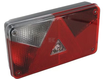 Koncové svetlo P 8-pólové ľavé 238x140 mm Aspöck, 248550007