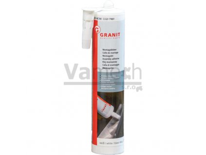 Montážne lepidlo biele 310ml Granit, 320320097