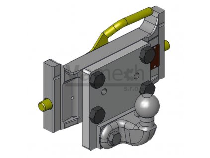 Závesová guľová hlava osobne vozidlo 50 Scharmüller, 7.7314.03-A02, 07.7314.03-A02, 77707731403