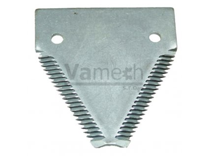 Čepeľ noža jemne ozubená (New Holland) , pozinkovaná hrúbka: 2,7 mm, 25ks, 52584429103/25