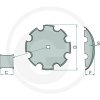 1209 1 disk tanierovy ozubeny 660 x 6 mm 18031 166050