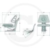 Sedadlo mechanické Granit, 24000061