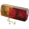 Zadné svetlo, pravé, obdĺžnikové, 12 V, červené/oranžové, montáž na skrutku, 184 x 76 mm, AMP zástrčka, 184x76 mm, COBO, 1097768