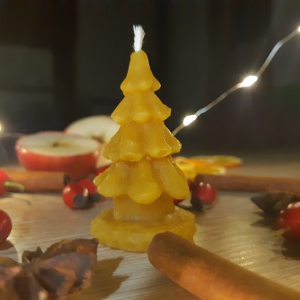 čajovka ze včelího vosku stromek