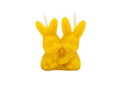 svicka ze vceliho vosku motiv velikonocni zajicek