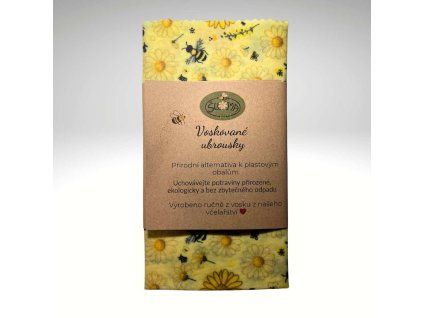 Voskovany ubrousek vcelka