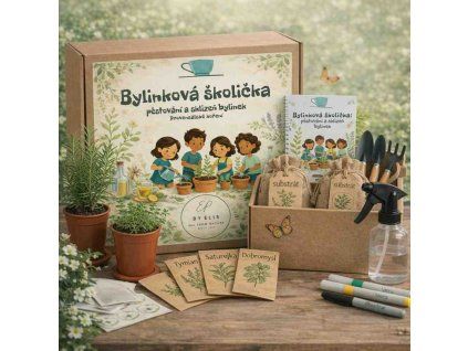 Bylinkova skolicka pestovaci sada Provence
