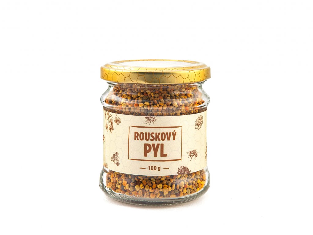 KOLINEK rouskovy pyl sklenicka