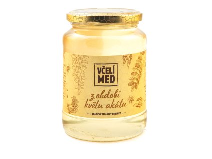 Včelí med z období květu akátu