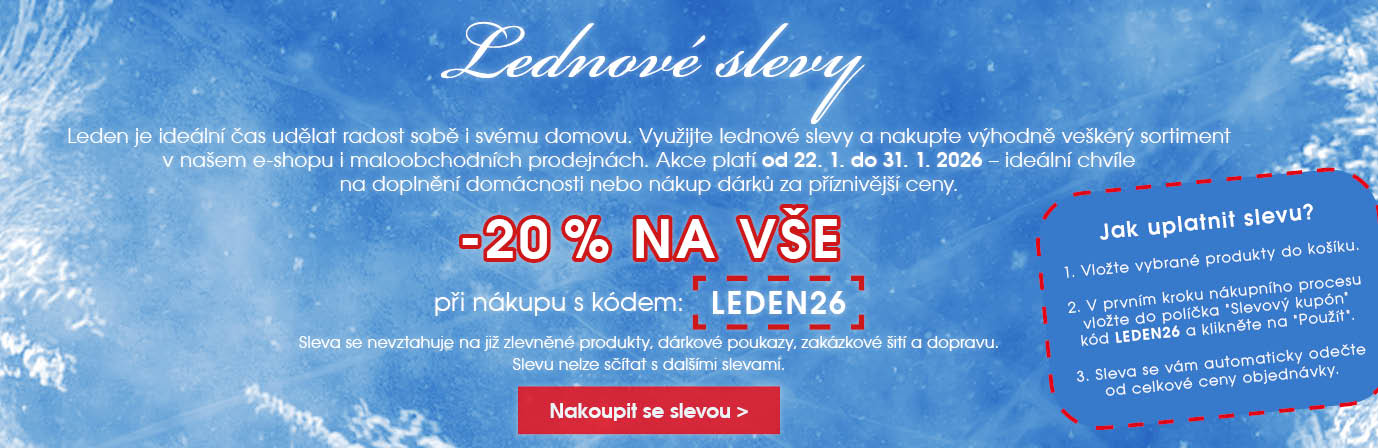 Lednové slevy