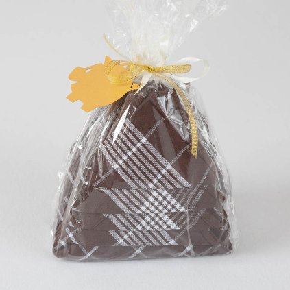 Bavlněné utěrky STROMEČEK hnědá (Velikost 50x70 cm - 3 ks)