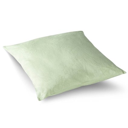 Povlak na polštář Veba BOHEMA Macešky zelená (Velikost 40x40 cm)