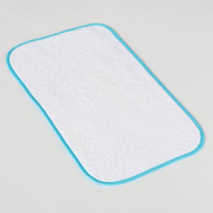 Dětský ručník Veba LOTA bílá se světle modrou lemovkou (Velikost 30x50 cm)