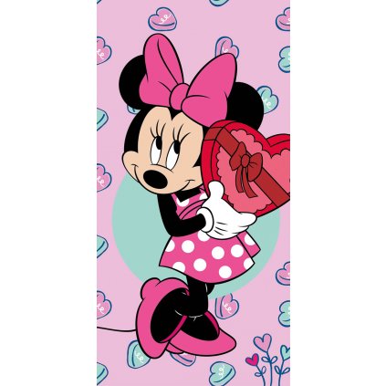 Minnie Pink beach towel