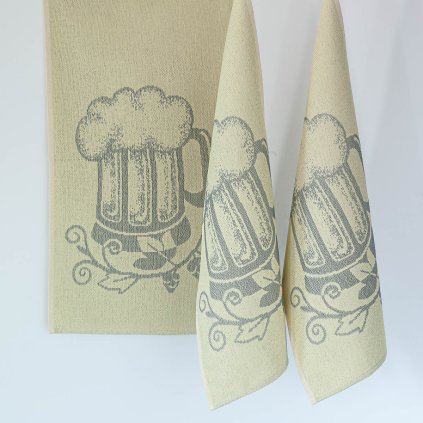 utěrka Zarka 35x60 des.109 01 pivko
