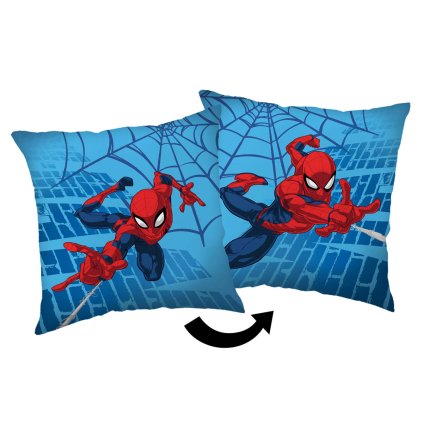 Polštářek 40x40 cm Spider man Blue 05 1e6fae7039ec2ba