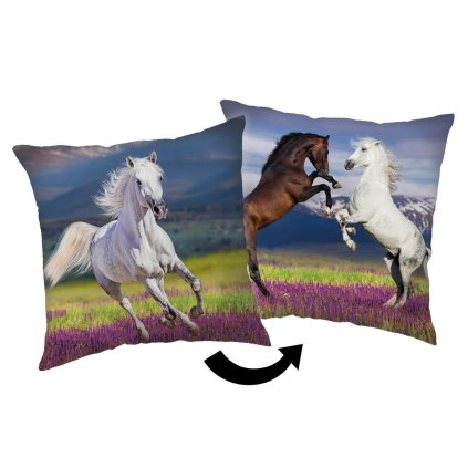 Polštářek 40x40 cm Kůň 5bb468df9efd652
