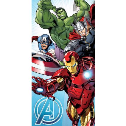 Osuiška 70x140 cm Avengers Light blue 1cb7d73a61851a4
