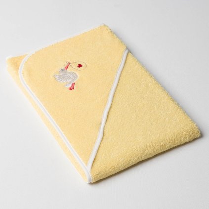 dětská osuška s kapucí lota 1355 lemovka 11 bílá výšivka 893 01 Čapí pošta MG 1850