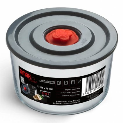 Zásobník s plastovým víkem