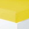 Napínací prostěradlo MAKO JERSEY s elastanem žlutá (Velikost 180-200x200-220 cm)