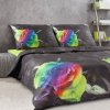 Povlak na polštář Veba GEON Duhová růže (Velikost 40x40 cm)
