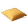 Povlak na polštář Veba GRACE Acer geometrie s výpustkou žlutá (Velikost 40x40 cm)