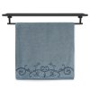 Ručník Veba TERRY Barocco II šedomodrá (Velikost 70x140 cm)