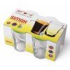 Skleněné hrnky ORION 300 ml - 4 ks