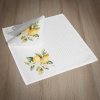 ubrousky Garbo tisk Citronová vůně léta 13UM 0010 ID 9268 40x40cm