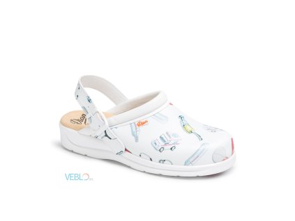 Pracovní zdravotnická obuv Pisa Estampado