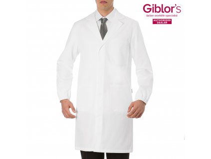 Pánský lékařský plášť Camillo, bílý (Barva Bílá, Velikost 3XL)