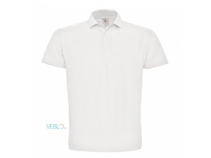 Polo tričko Mikonos, unisex (Barva Bílá, Velikost 3XL)