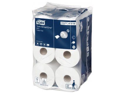Toaletní papír s vnitřním odvíjením Tork SmartOne, 2vr., 111,6m, 12 ks, T9