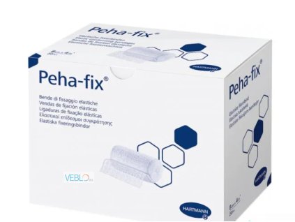 Obinadlo elastické fixační Peha-fix, 6cm x 4m (100ks/bal)
