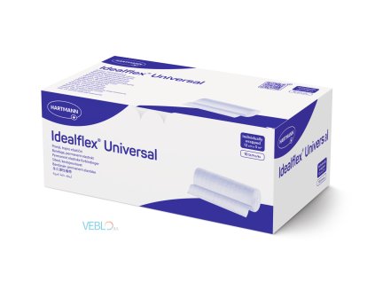 12cm x 5m - Idealflex® Universal obinadlo - permanentně elastické krátkotažné obinadlo