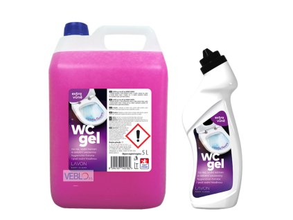 WC čistič s kyselinou a svěží vůní - 750 ml / 5 l, Flowers