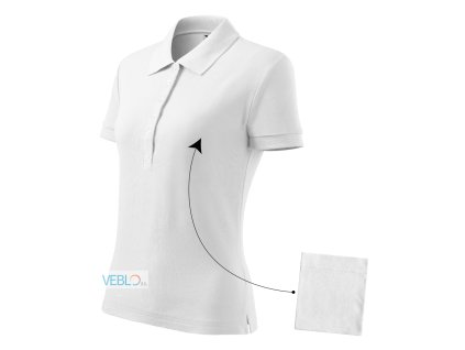 Dámská polokošile Cotton, bílá, 213